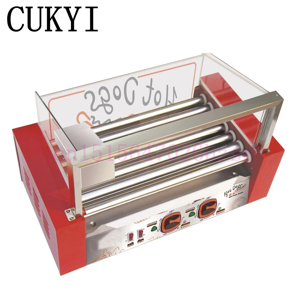CUKYI 220V Commercial French Muffin Machine Hot Dog Corn Shape Lolly Wafer Waffle Makers Kitchen Machines CUKYI 220V Commercial French Muffin Machine Hot Dog Corn Shape Lolly Wafer Waffle Makers Kitchen Machines