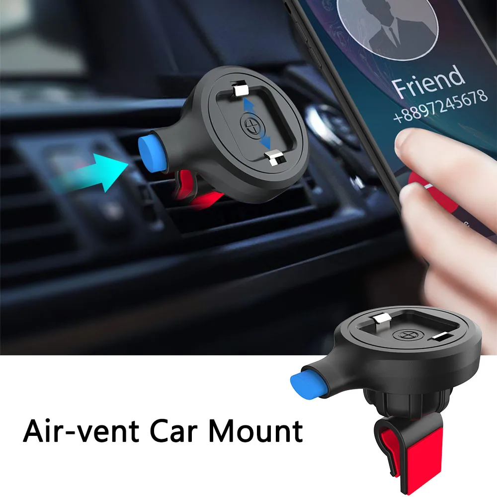 Universal Quick Mount Adapter Multi Purpose Phone Holder For Air-vent/Car/Bike/Belt Clip/Wall/Armband/Wristband Mount mobile phone holder for car