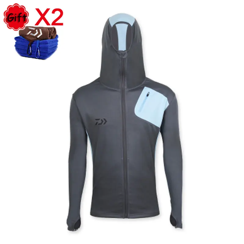 

Spring Summer Fishing Clothes Ultra-Light Hooded Fishing Clothings Quick Dry Sun Protection Fishing Jacket Anti-UV Fishing Coat