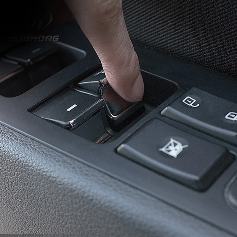 Vtear для Hyundai Elantra переключатель двери и окна кнопка подъема крышка отделка