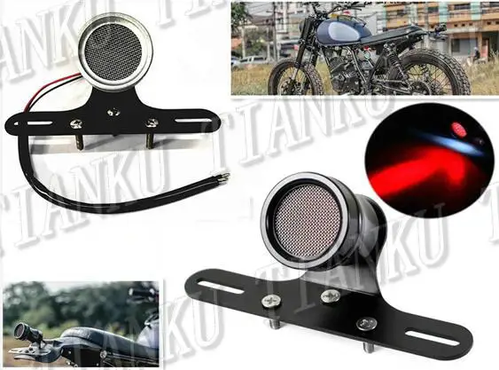 Металлический светодиодный кронштейн для номерного знака Rebel CMX 250 CA125 450 Gold Wing GL1500