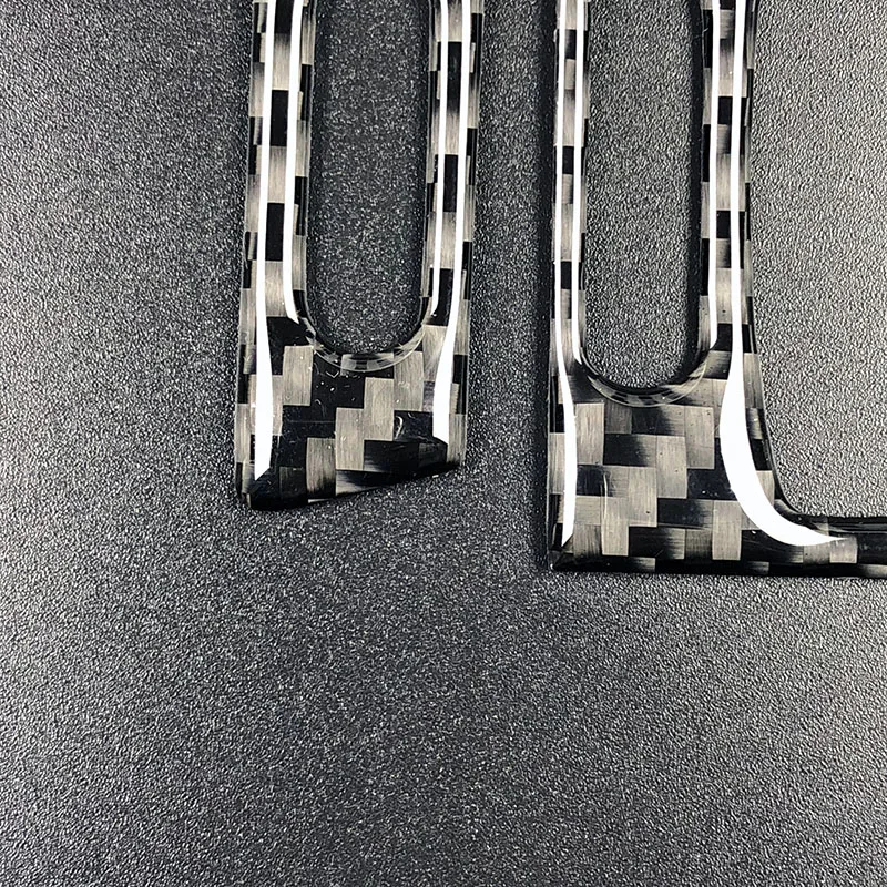 For BMW E60 2004-2010 5 Series Car-styling Carbon Fiber Interior Trim Central Air Conditioner Outlet Decoration Frame Cover (7)