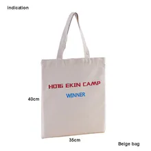 100 шт./лот бежевый Размер 35 см* 40 см индивидуальный логотип Цвета печати компании сумка Мода ЭКО зеленый хлопковый холст сумка-шоппер