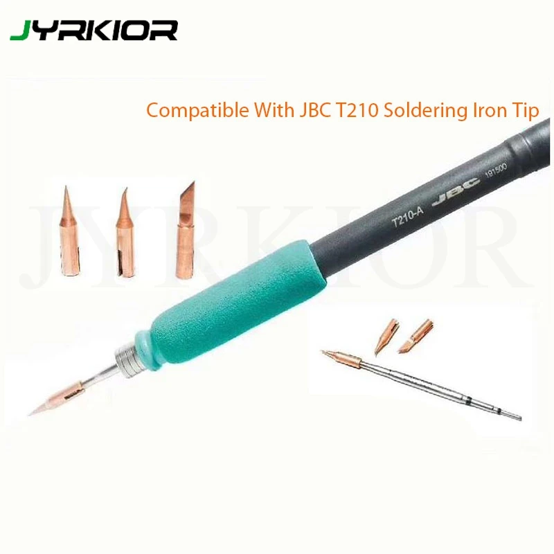 

Jyrkior Jabe UD-210 Soldering Iron Tip Compatible With JBC C210 Soldering Iron Nozzle For Phone PCB Motherboard Welding Work