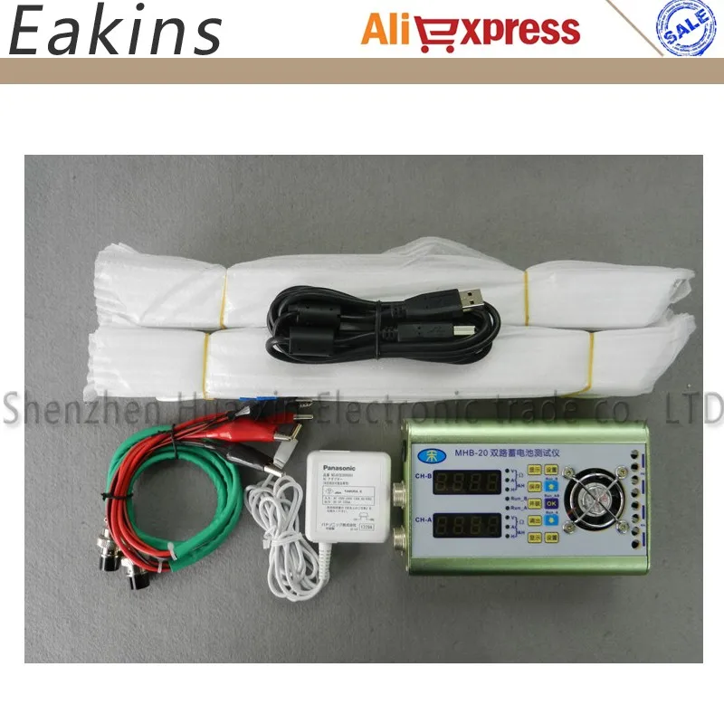 Multifunction Digital Dual Channel Battery Tester Internal Resistance