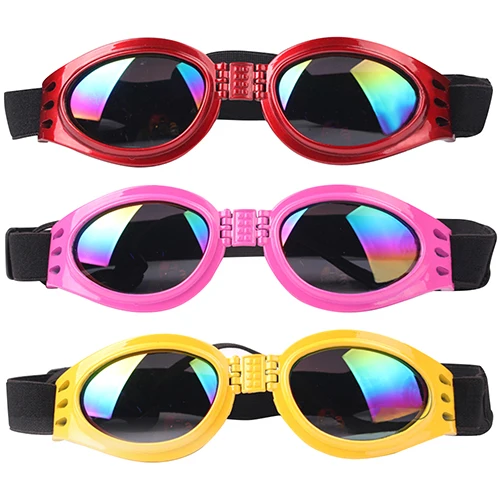 ! Dog's Fashion UV Protection Foldable Sunglasses Goggles with