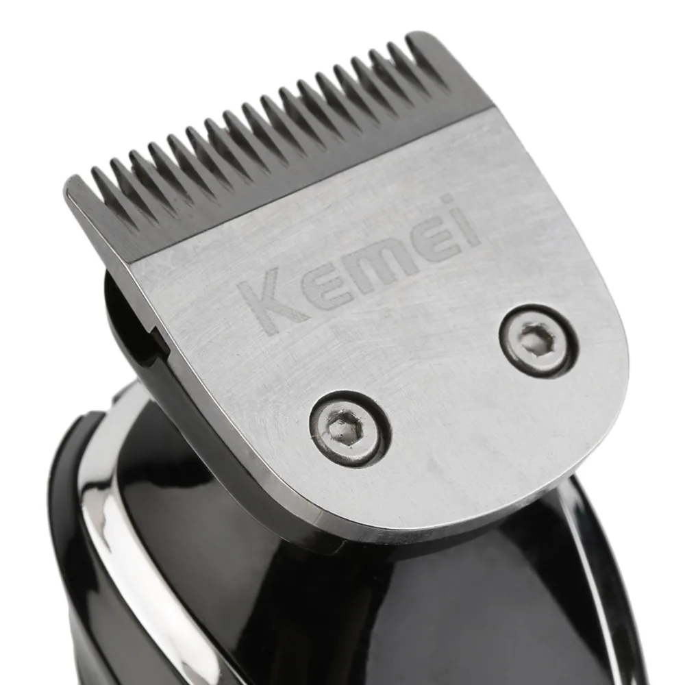 Kemei 5 в 1 машинка для стрижки волос Бритва Электрический Резак для бороды 360 градусов машинка для стрижки волос триммер для бритья стрижка инструмент высокое качество горячая распродажа