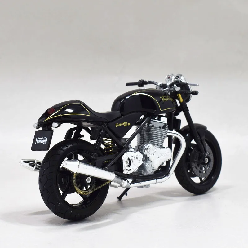 1:18 Welly Norton Commando 961 SE мотоцикл велосипед модель черный