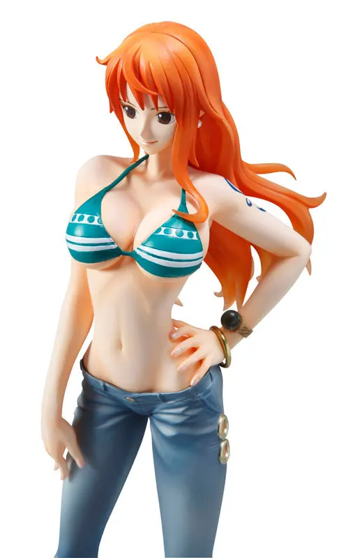 

Hot ! NEW 1PCS 23cm One piece Nami Combat version action figure toys Christmas toy no box