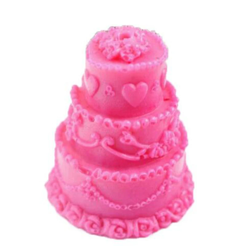Baking Accessories Fondant Mould Cake Decorating Tools Three Layers Silicone Mold Cake Border Decoration Moulds Baking Accessories Fondant Mould Cake Decorating Tools Three Layers Silicone Mold Cake Border Decoration Moulds
