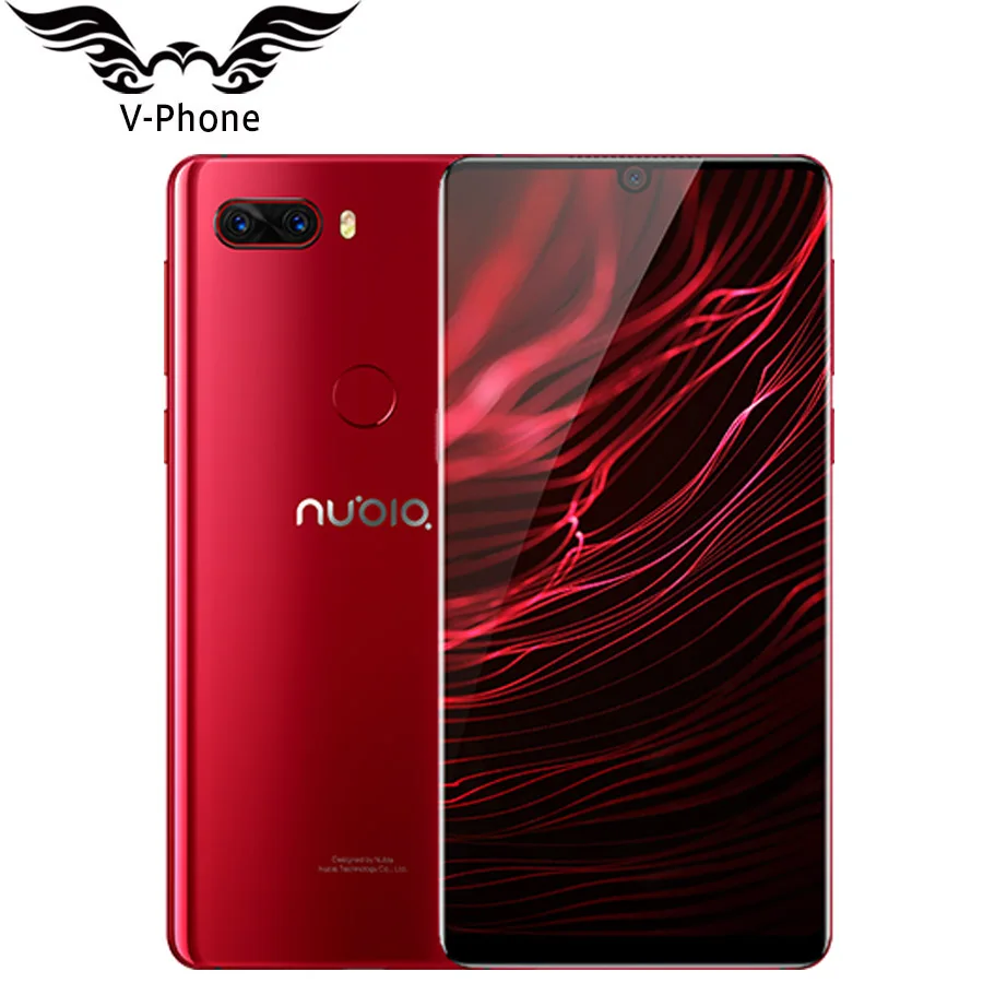 

ZTE Nubia Z18 8GB 128GB 128GB Mobile Phone 4G LTE 6" Snapdragon 845 Android 8.1 16MP 24MP Dual Back Camera Fingerprint Face ID