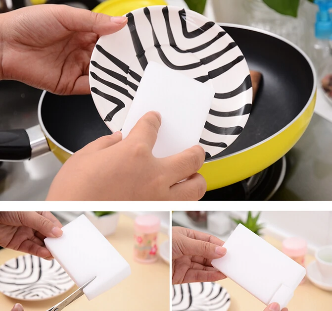 

20X Melamine Foam Magic Sponge Eraser Multi-functional Home Cleaning Cleaner Pad