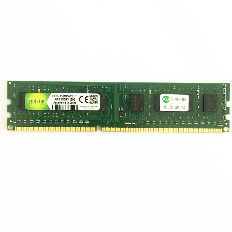 Kinlstuo Ram DDR3 4 Гб 1600 МГц настольная память 240pin 1,5 V DIMM PC 12800