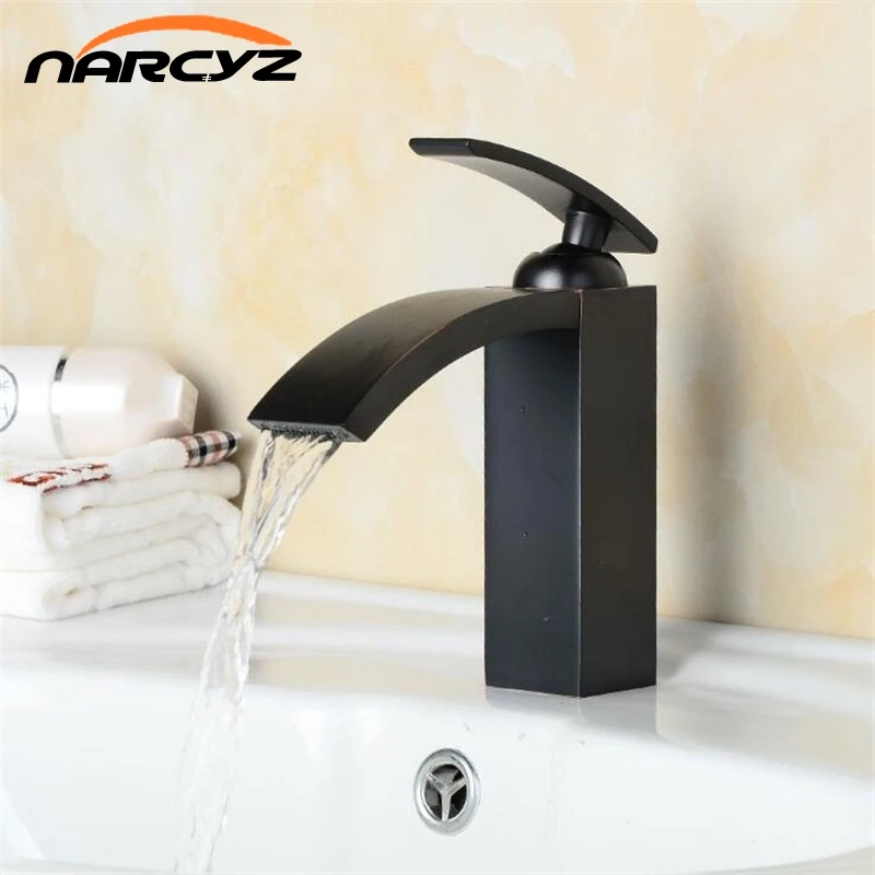 Basin Faucets Brass Oil Rubbed Bronze Bathroom Faucet short Single