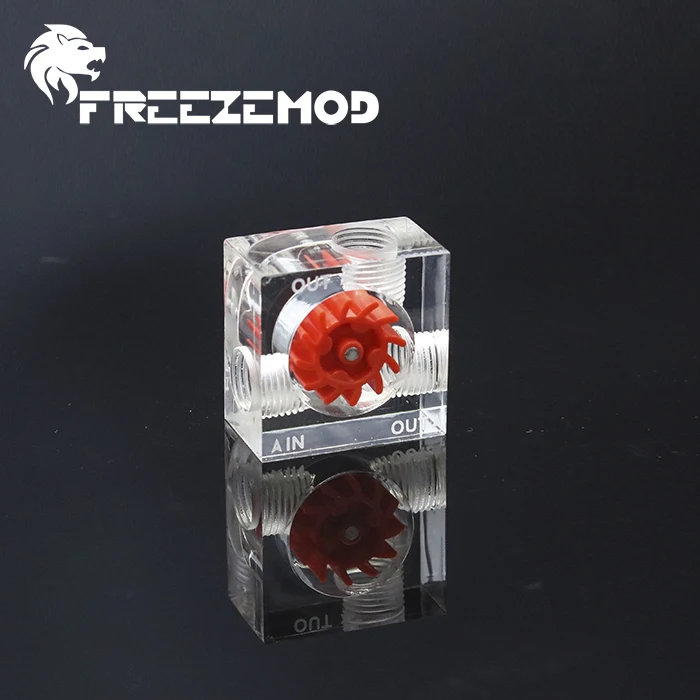 FREEZEMOD компьютер водяного охлаждения индикатор потока воды 3 способ. LSJ-PM3