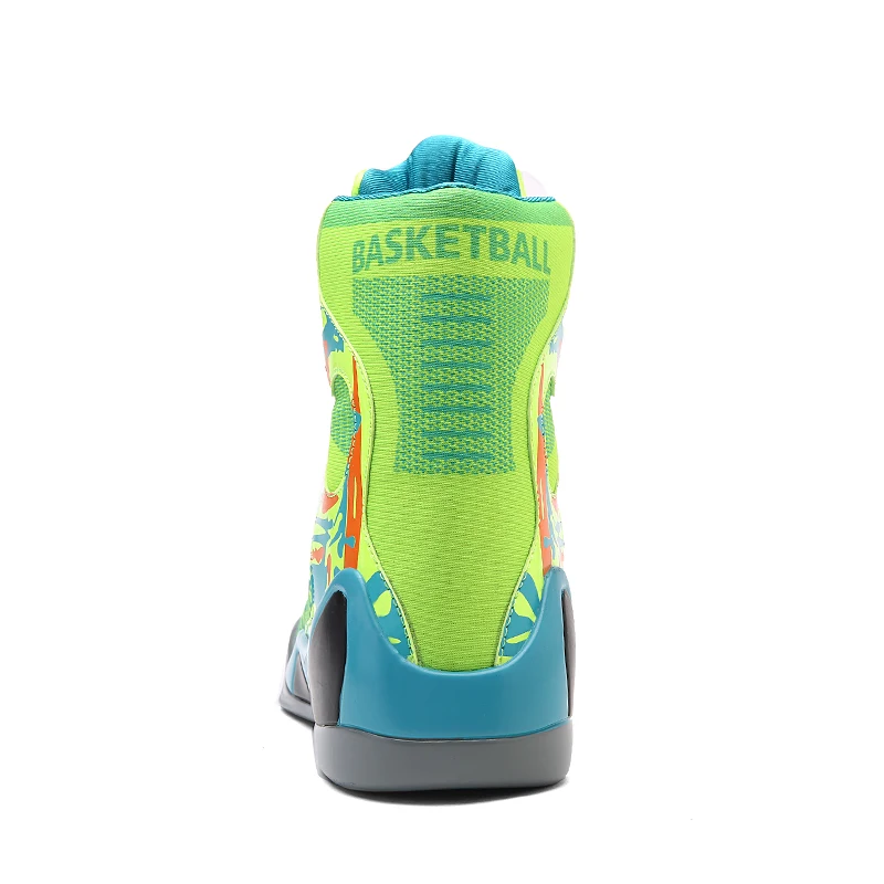 Sycatree de baloncesto de los hombres zapatos altos botas zapatillas Lebron James zapatos de encaje a prueba de golpes a prueba cesta homme baloncesto