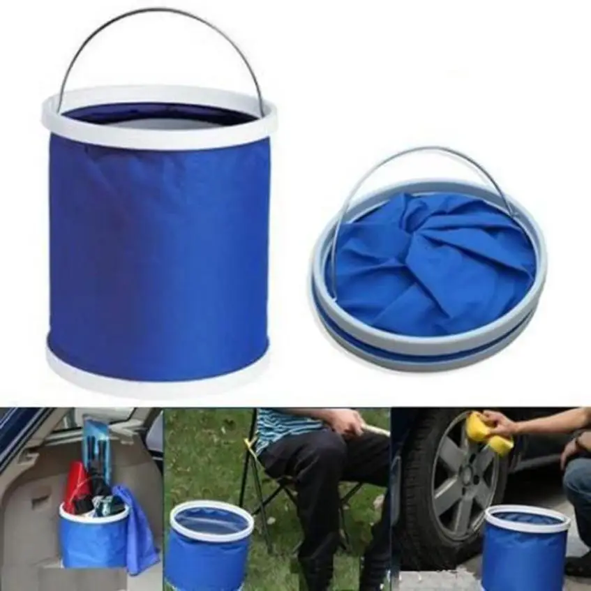 New Arrival Collapsible Bucket Barrel Water Container Outdoor Camping Fishing font b Car b font Folding