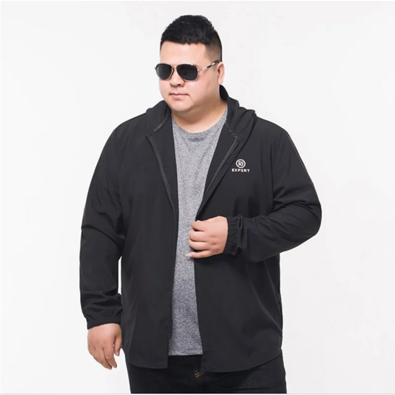 Плюс 10XL 8XL 6XL 5XL новая ультра тонкая куртка мужская брендовая одежда ультра светильник солнцезащитное пальто для мужчин Высокое качество дышащие мягкие Топы - Цвет: 2