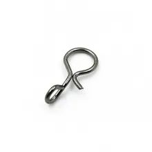 40 шт., с рыбой, черный цвет, для ловли нахлыстом, оснастка, быстрая замена, для крючков и приманок, Высокоуглеродистая сталь, аксессуары для рыбалки