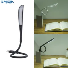 Eye Protect USB LED Table Lamp Stepless Dimmable Study Desk Light Bendable book reading lights with Touch Switch Sensor Control folding book light rechargeable led desk lamp portable dimmable study table bed reading aluminum alloy touch sensor roll over