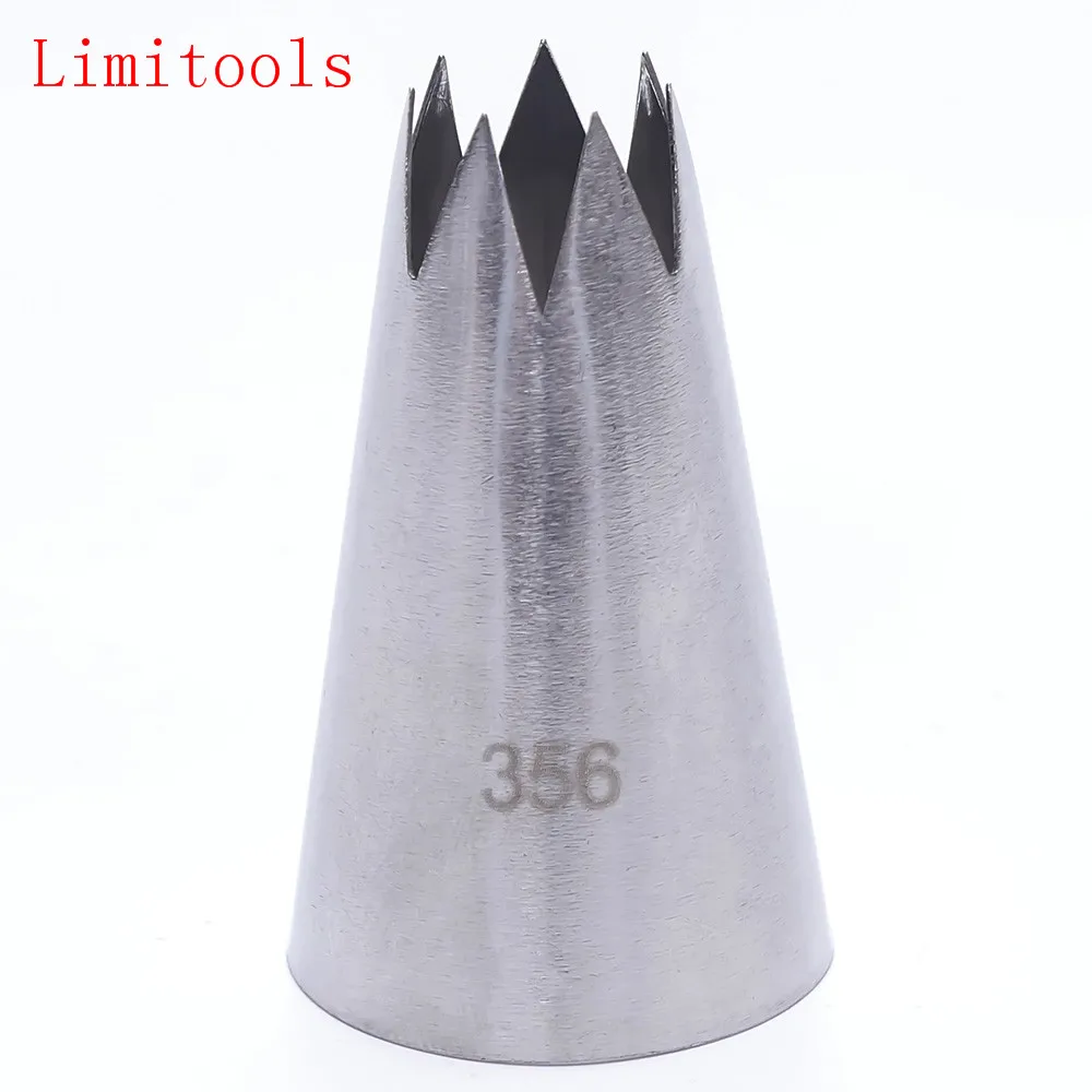 42Pcs Durable Large Icing Piping Nozzles Pastry Stainless Steel TipsZBdd