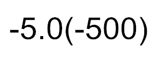 Диоптрия-1-1,5-2-2,5-3-3,5-4-4,5-5-5,5-6 очки для близорукости для мужчин и женщин Металлические очки для близорукости F173 - Frame Color: (-5.0)