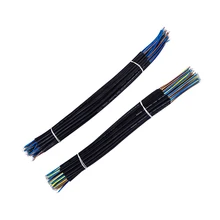 Электрический белый черный удлинитель провода светодиодный кабель питания 2/3 Pin для наружного светодиодные садовые светильники Прожекторы лужайки 30 см 10 шт