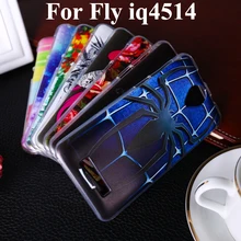Soft TPU Phone Case For Fly IQ4514 quad EVO Tech 4 IQ 4514 tech4 5.0 inch Phone covers shell Bags Housing high quality