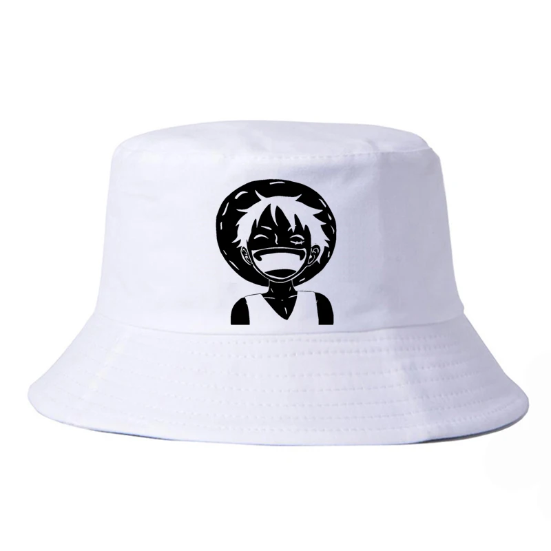One Piece Luffy Straw Hat Pirate bucket hat | One piece Merchandise ...