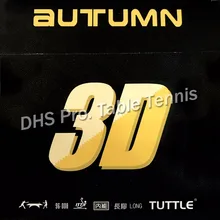 TUTTLE Осень 3D длинный Настольный теннис ракетка резиновая с губкой 36H