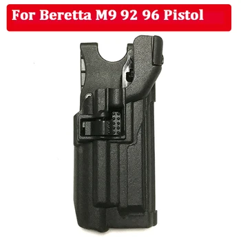 

LV3 Beretta M9 92 96 Pistol Gun Case Military Hunting Shooting Gun Carry Belt Holster Light Bearing Airsoft Holster