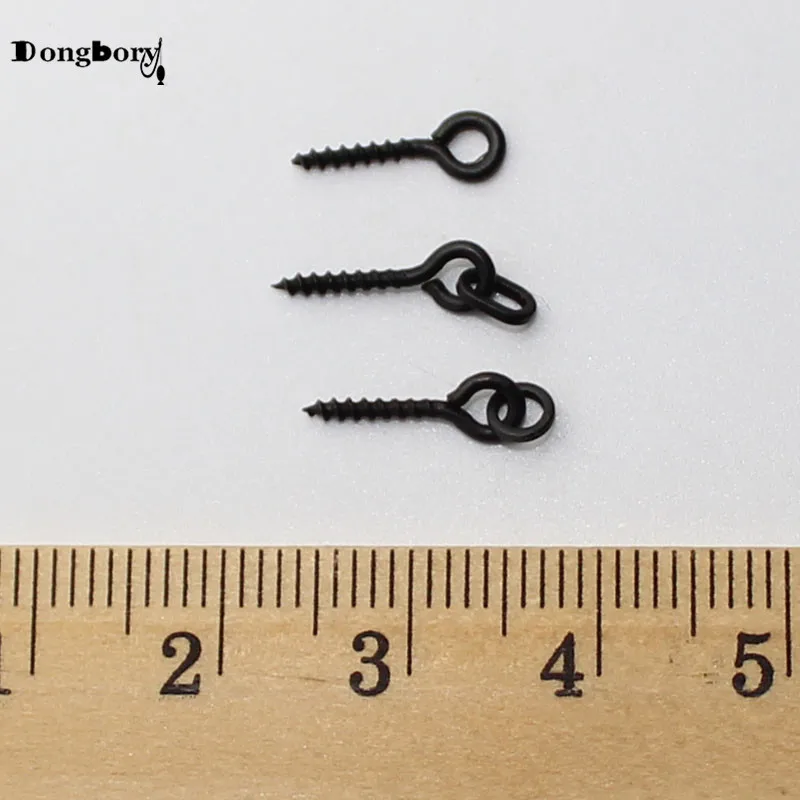 Details about   10x Boilie Screw Peg with Ring Swivel D-Rig Chod Rig Terminal Tackle Bait ScBDA