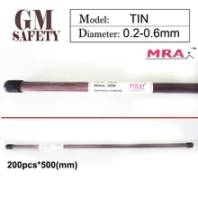 MRA Олово 0,2/0,3/0,4/0,5/0,6 мм лазерной сварочный лазер сварочный аппарат для сварки 200 шт. в 1 трубки B012209