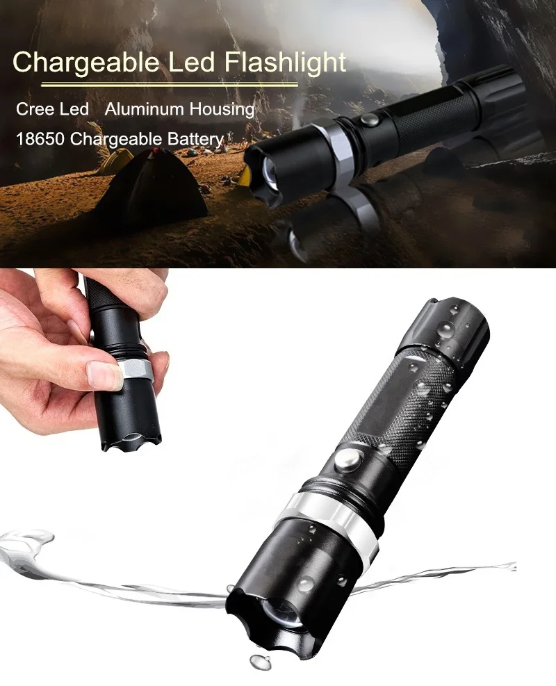 Lanterna x900 Led Flashlight Cree XMLQ5 Led Power by 18650 AAA X900 lanternas Tactical Flashlight For Hunt Ridding Flashlights6