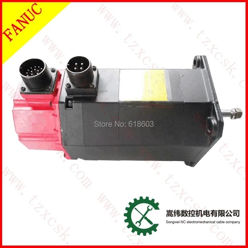 Fanuc AC Серводвигатель A06B-0128-B075/A06B-0128-B077 для станка с ЧПУ