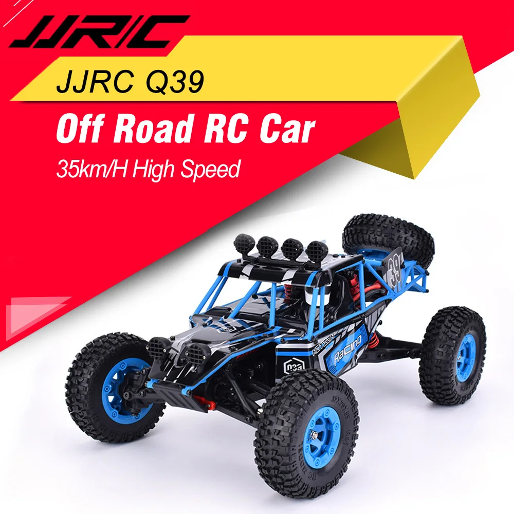 

JJRC Q39 1:12 2.4G 4WD RC Desert Short-course Truck RTR 35km/H Fast Speed High-Torque Servo 7.4V 1500mAh LiPo Off Road RC Car