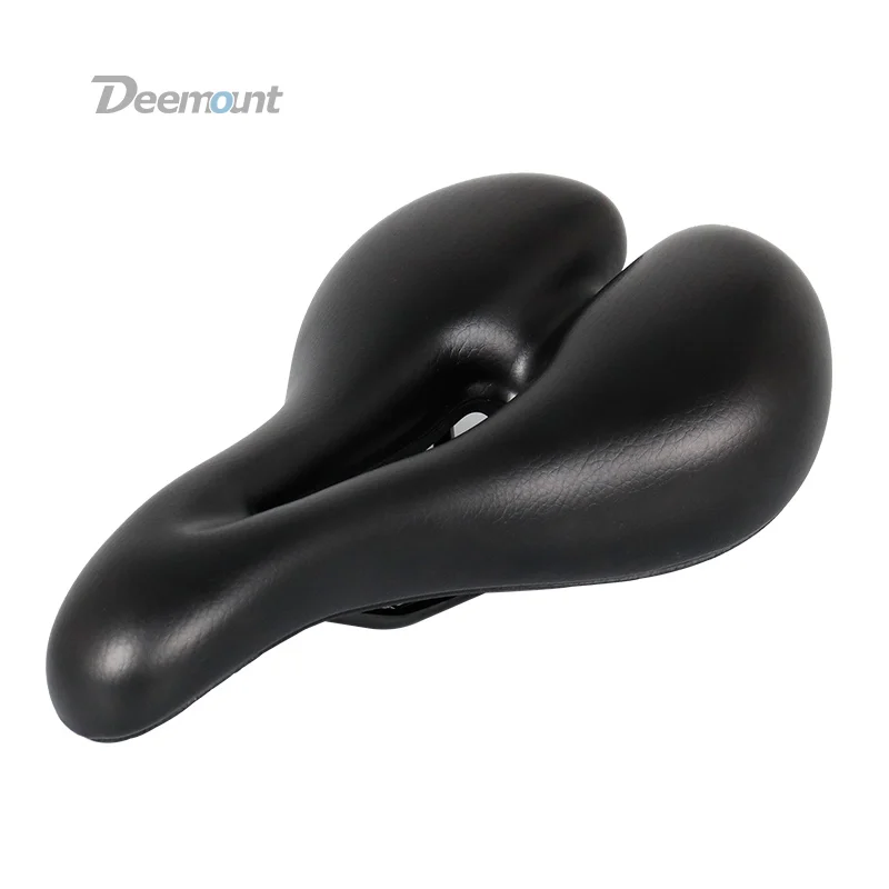 

Deemount SDL-006 Bicycle Saddle Ergonomic Perforated Seat Silicone PU Foam PVC Leather Integrated by Heat Pressing CR-MO Rail