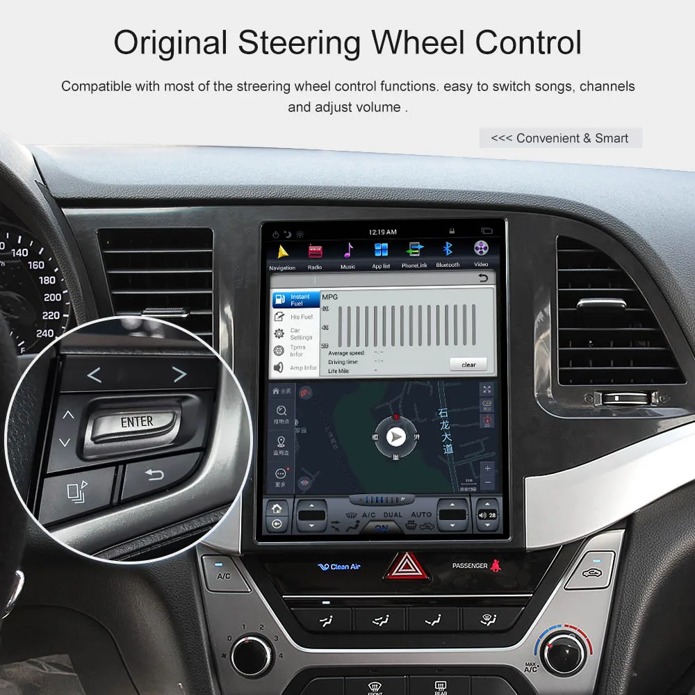 Flash Deal Tesla Style 10.4" IPS Screen Android 7.1 for Hyundai Elantra 2016 2017 2018 GPS Navigation DVD Player 1024*600 Multimedia Unit 8 Flash Deal Tesla Style 10.4" IPS Screen Android 7.1 for Hyundai Elantra 2016 2017 2018 GPS Navigation DVD Player 1024*600 Multimedia Unit 8