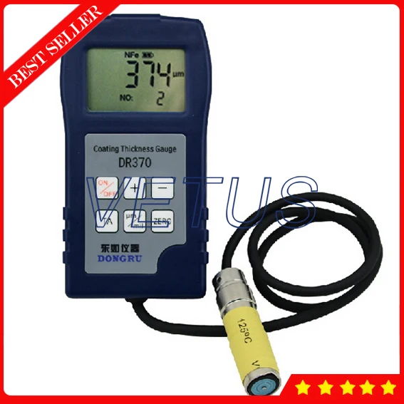 DR370 Rubber Thickness Gauge with eddy current measurement methodin