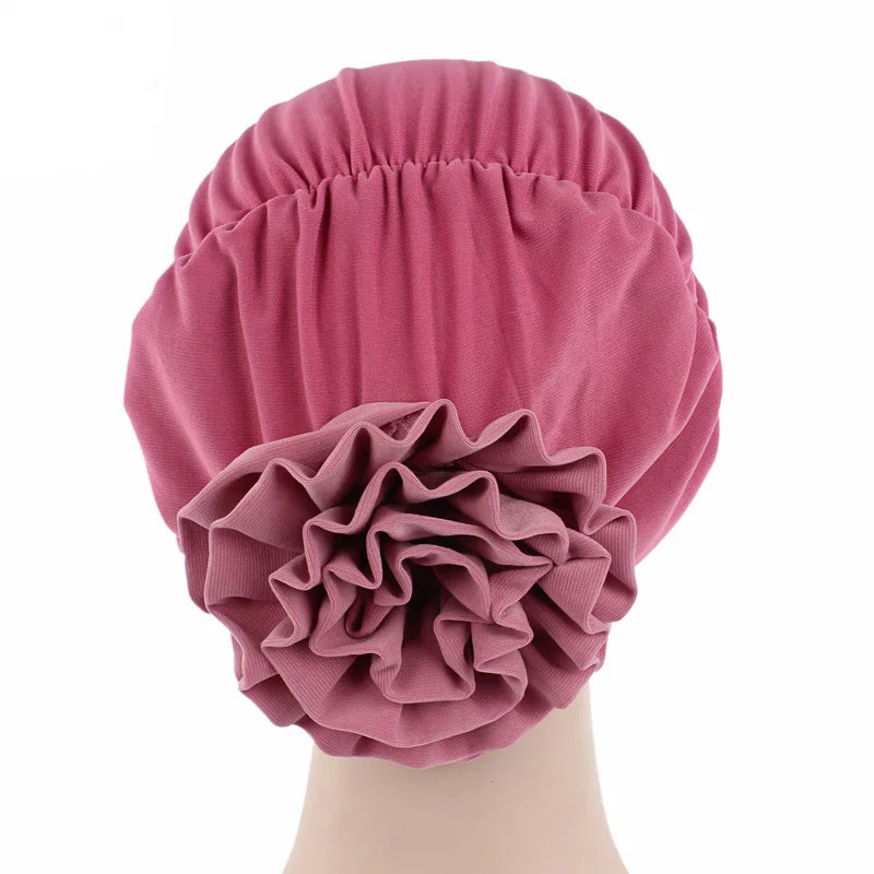 YGYEEG женская мусульманская шапка 12 цветов цветок головной убор шарф модная мягкая шапка s леди лето весна бини эластичная ткань полотенце