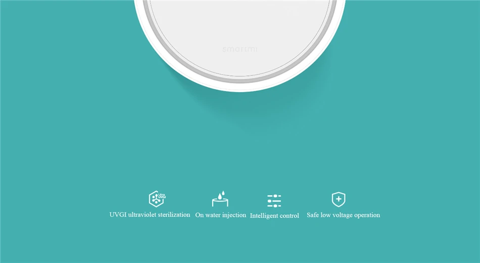 Испарительный Увлажнитель Xiaomi Smartmi UV для дома, увлажнитель воздуха, УФ бактерицидная стерилизация, Ароматический диффузор, приложение MIJIA