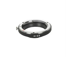 Bague d'adaptation AI-43 pour objectif nikon AI f à Olympus Panasonic OM43 43 E1 E3 E30 e300 e400 e410 e500 E620 E520 E510 E420