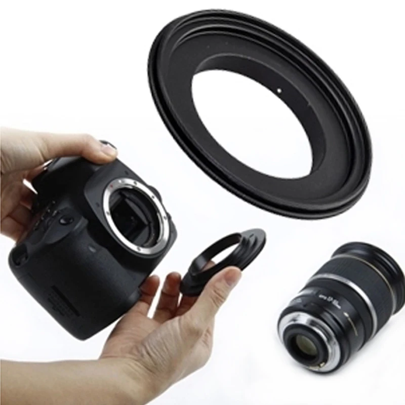 55mm-72mm 72-55mm Male to Male Double Coupling Ring reverse macro Adapter 55-72 