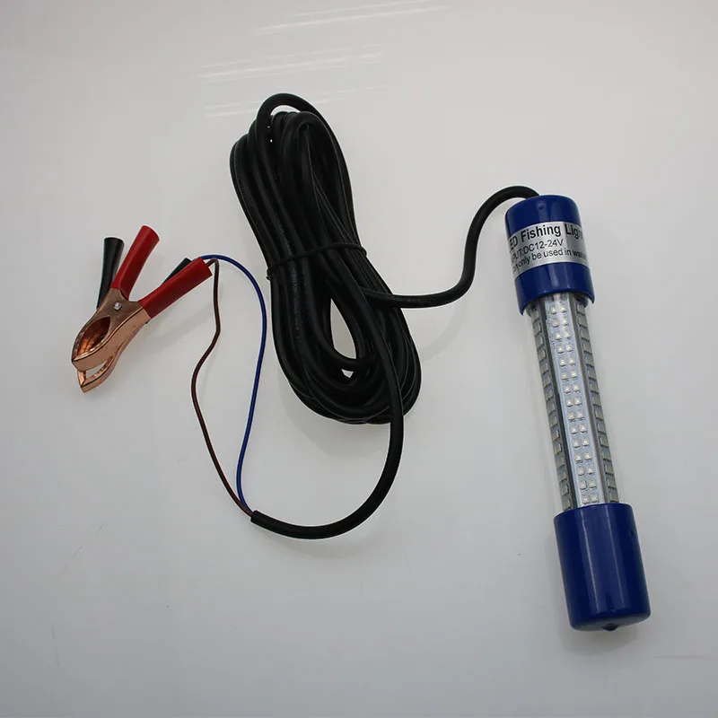 USB 5 V DC 12 V 180 المصابيح LED غاطسة مصباح الصيد تحت الماء صياد السمك مصباح 5 m الحبل إغراء الطعم مكتشف ليلة الصيد