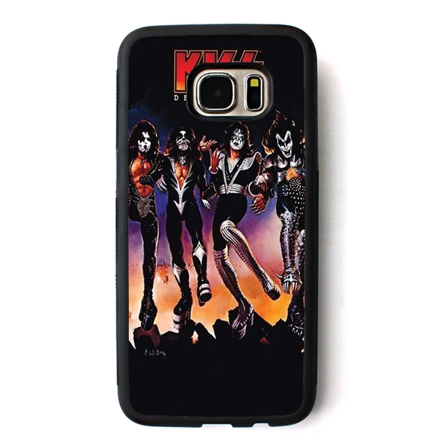 SKEROS Kiss band Kiss cover phone case for samsung galaxy S3 S4 S5 S6