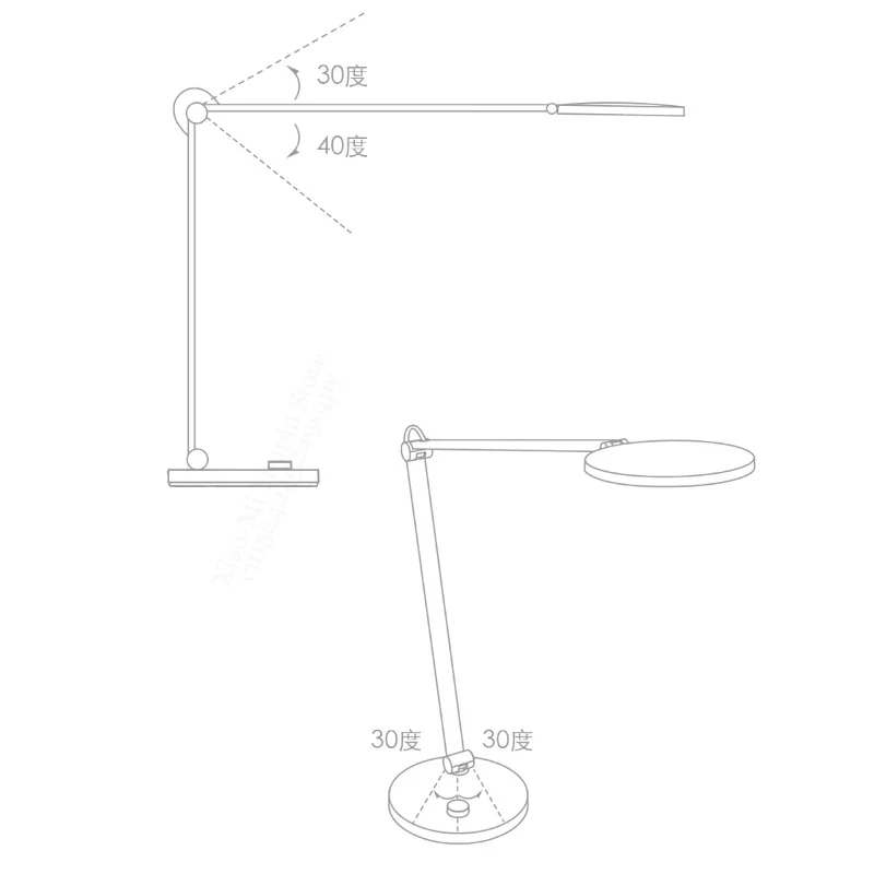 Светодиодный Настольный светильник Xiaomi Mijia, профессиональная умная Настольная лампа с защитой глаз, светильник для чтения с затемнением, домашний комплект, светильник для чтения