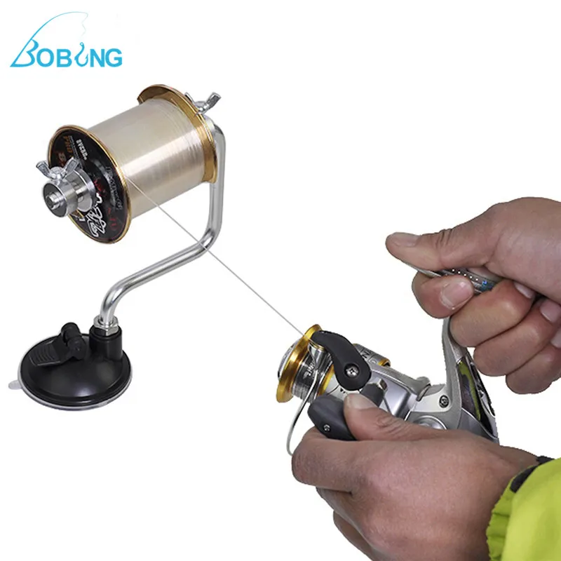 Compact Lightweight Fishing Line Winder Reel Spool Spooler System
