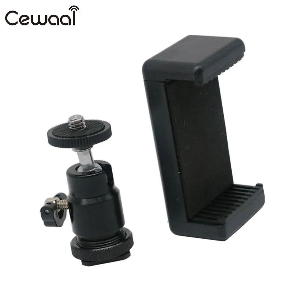 

Double Screw Monopod Smart Phone Holder 360 Degrees Clamp Mount Flexible for iPhone for HUAWEI Durable