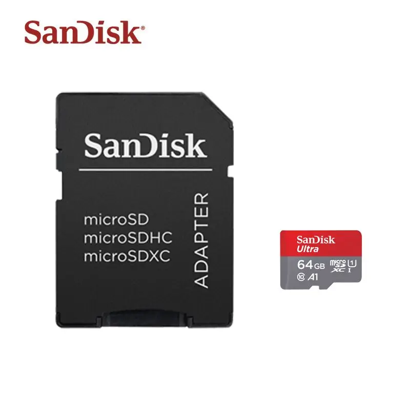 Sandisk класс 10 Micro sd карты 128 ГБ SDXC TF карты 32 ГБ карты памяти 64 ГБ Microsd 16 ГБ оригинальный SDHC MINI sd карты Бесплатная адаптер