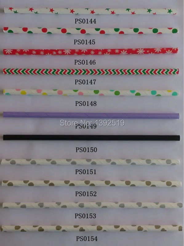 paper straw color 7